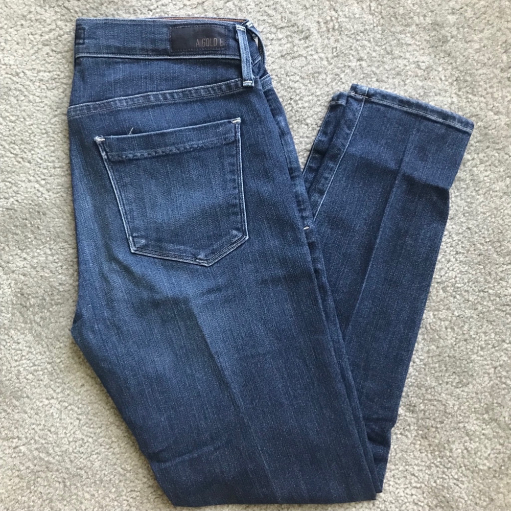 EUC AGOLDE Colette Crop Jeans | Size 28 - Picture 1 of 9